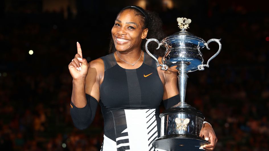 Serena Williams won the Australian Open in 2017