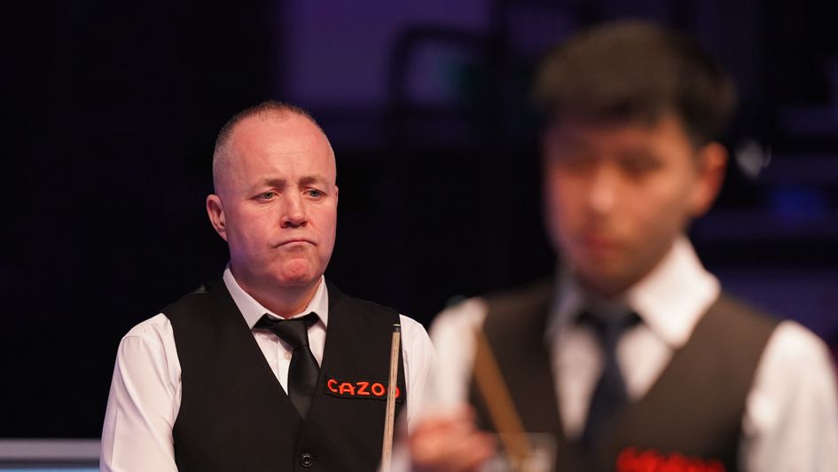 John Higgins was too strong for Zhao Xintong at Alexandra Palace
