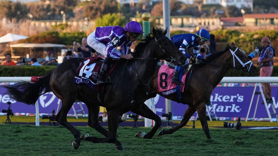 Gstaad wins the Juvenile Turf