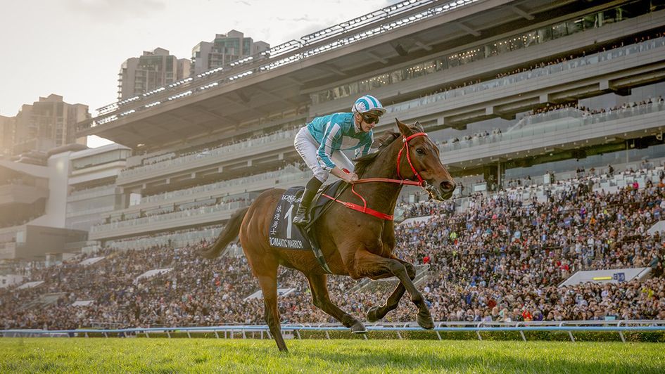 Romantic Warrior and James McDonald win a fourth HK Cup (Alex Evers for HKJC)