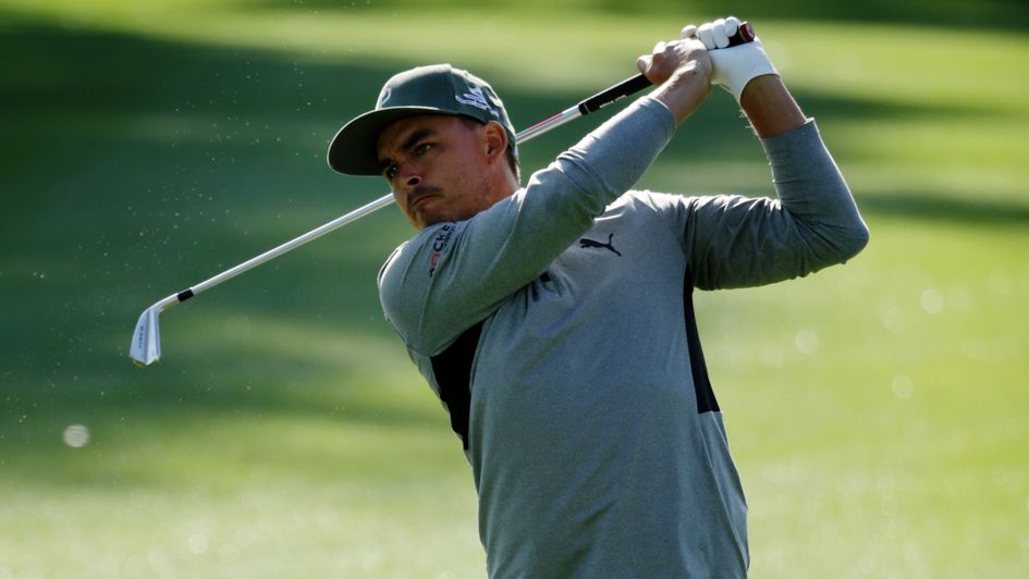 Rickie Fowler: Golfer pictured in action at the American Express tournament in California
