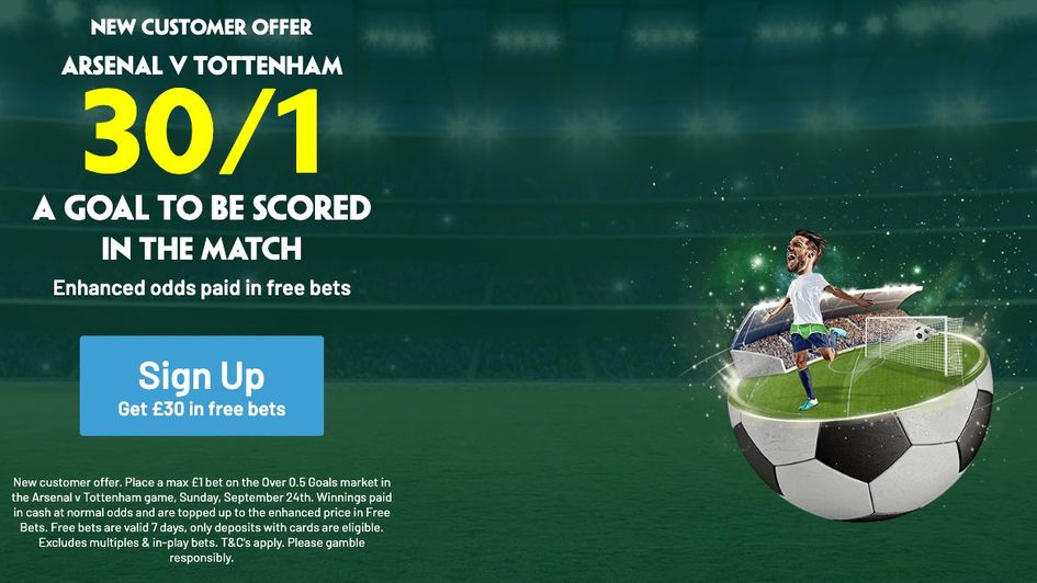 Paddy Power offer North London Derby