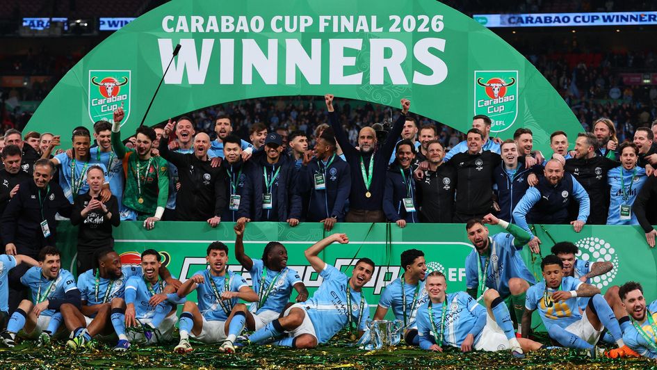 Manchester City won the Carabao Cup
