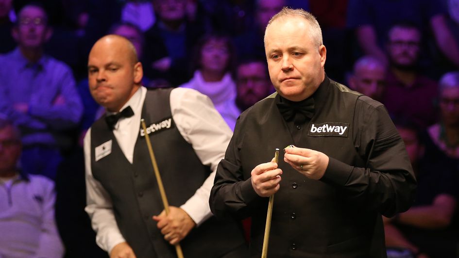John Higgins battled past Stuart Bingham in York