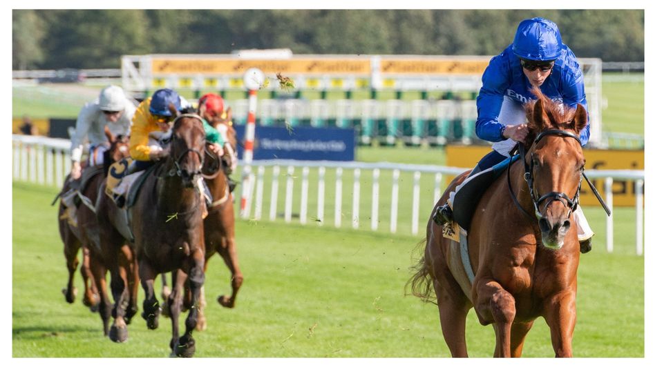 Aegean Prince wins the Old Borough Cup in a canter