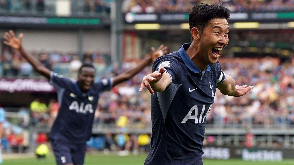 Son Heung-min scored a hat-trick against Burnley