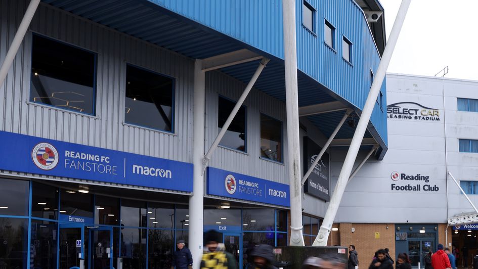 front of Reading stadium