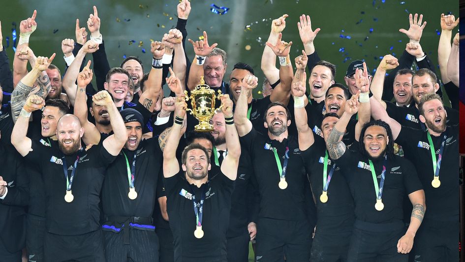 New Zealand lifted the 2015 World Cup in England