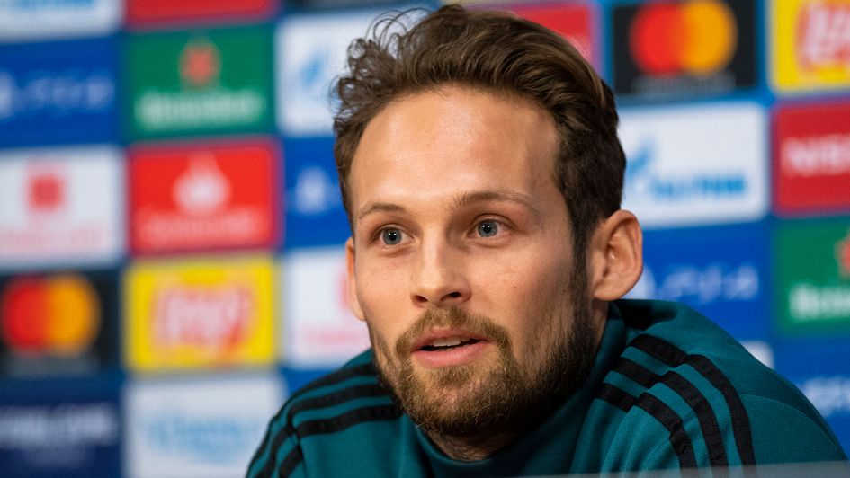 Daley Blind: The Dutchman speaks to the press ahead of Ajax's tie with Chelsea