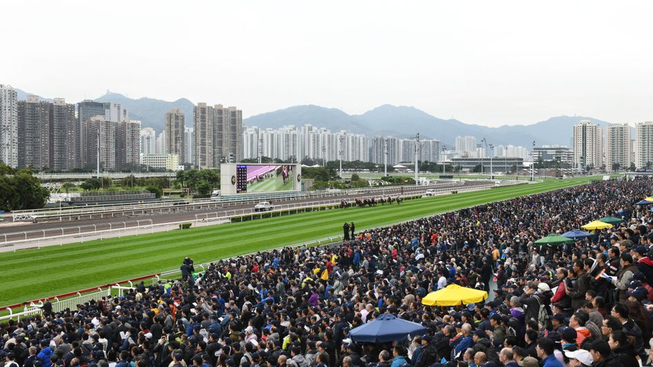 A view of Sha Tin on HKIR day