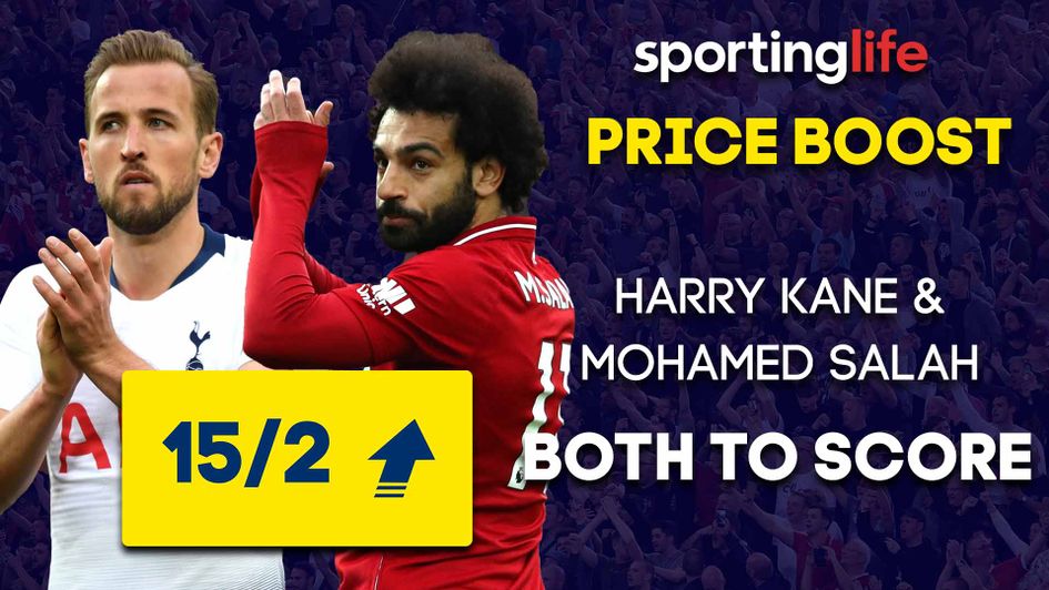 The Champions League Sporting Life Price Boost involves Harry Kane and Mo Salah