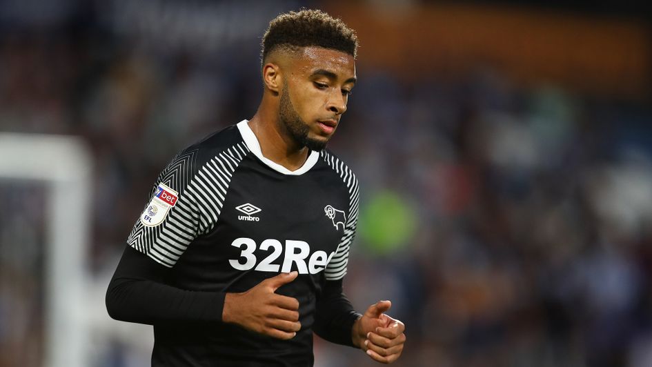 Jayden Bogle in action against Huddersfield