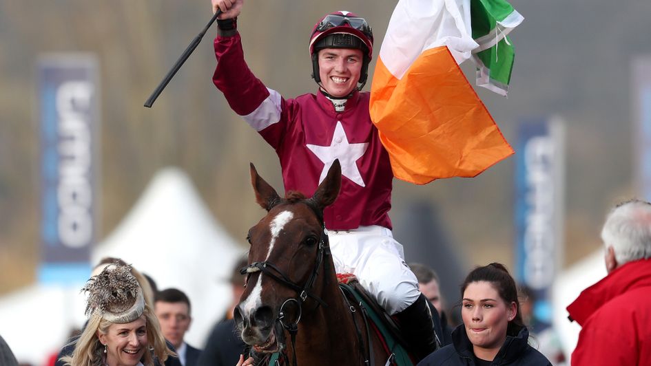 Donagh Meyler celebrates on Blow By Blow