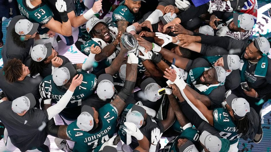 Celebration time for the Eagles