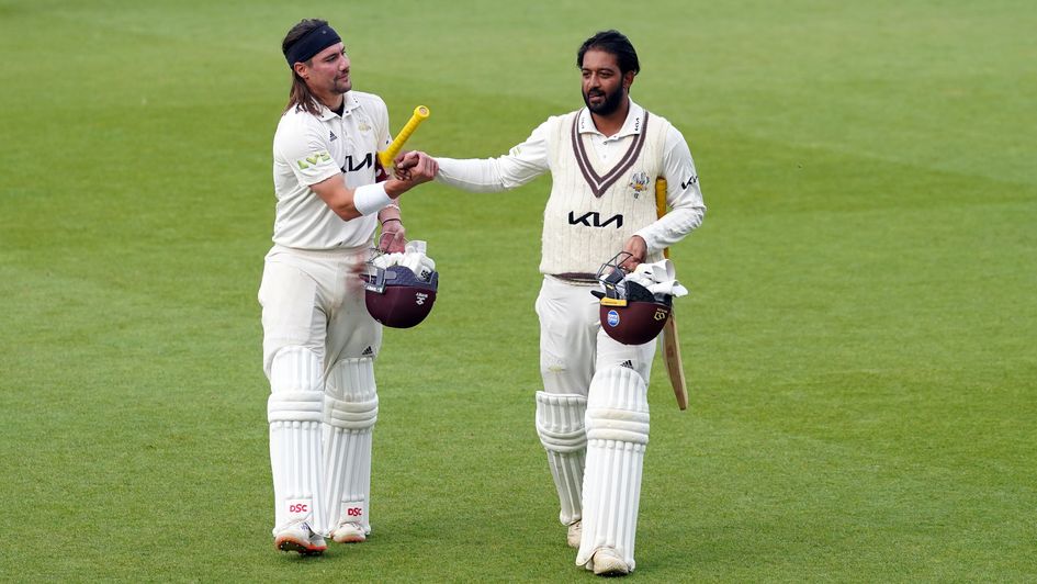 Rory Burns and Ryan Patel guided Surrey to the County Championship title