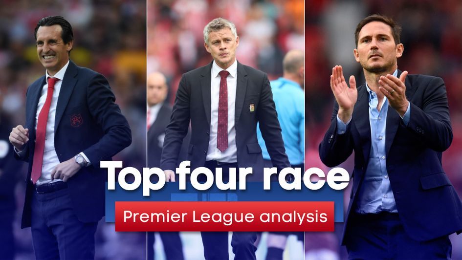Premier League top four: We assess each side's chances of finishing in the Champions League places