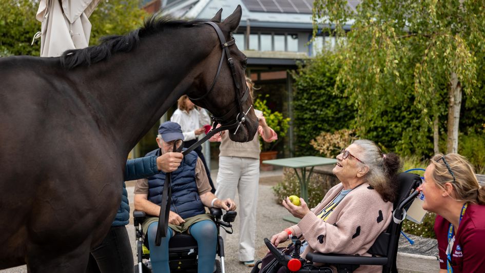 Frodon is centre of attention at the launch (Photo courtesy of Jockey Club)