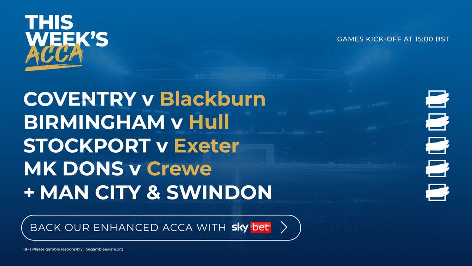 This Week's Longer Acca - October 18