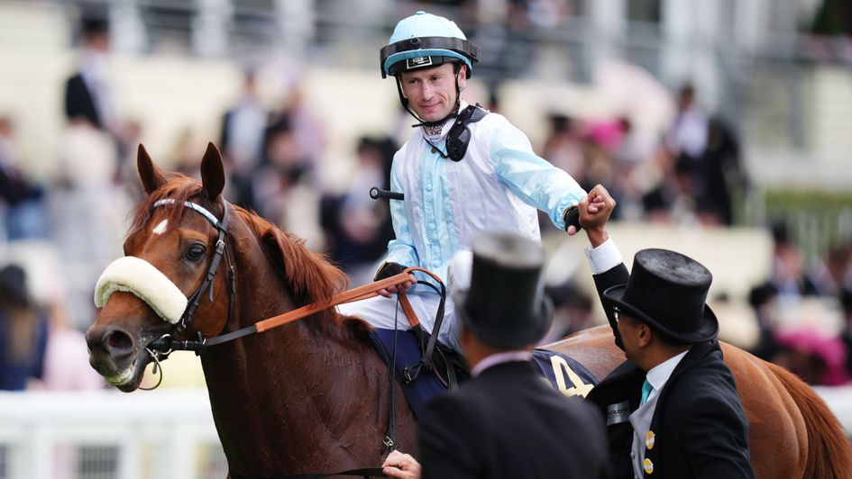 Oisin Murphy is off the mark for the week aboard Giavellotto