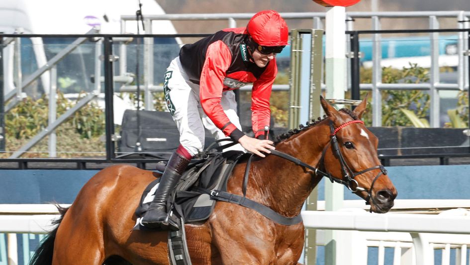 Sam Brown - won Veterans' Chase thriller