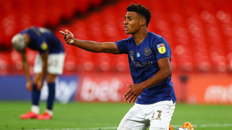 Ollie Watkins during the Sky Bet Championship play-off final