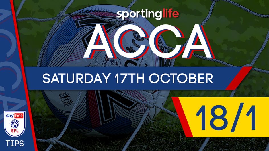 Sporting Life Accumulator: Back our EFL five-fold at 18/1