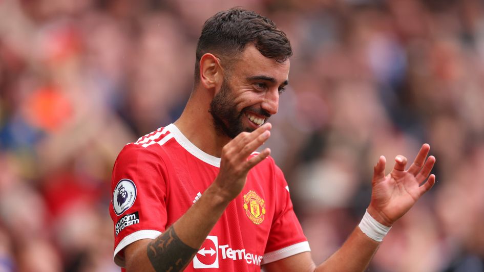 Bruno Fernandes netted a hat-trick against Leeds