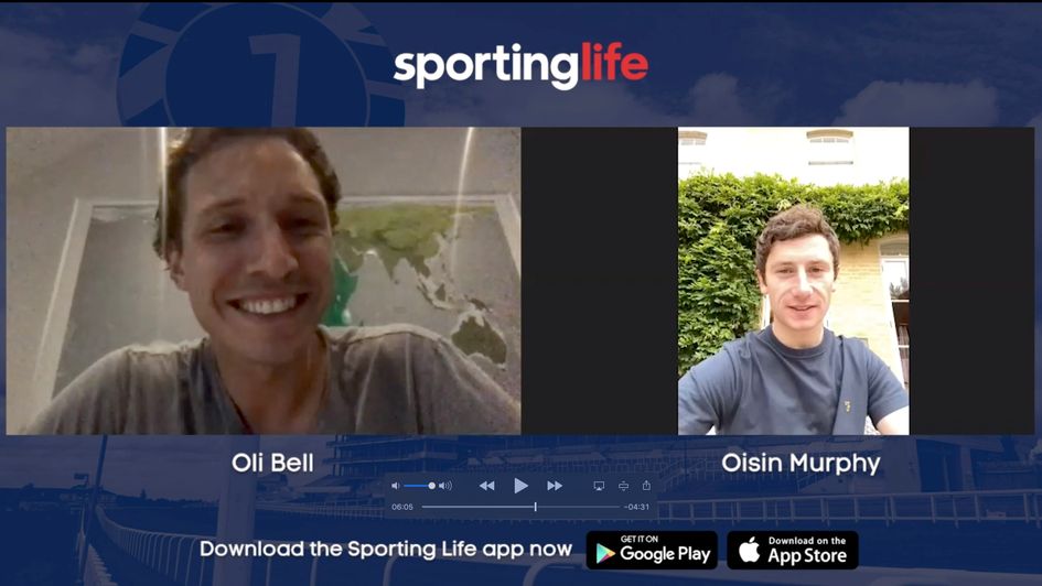 Watch Oli Bell interview Oisin Murphy