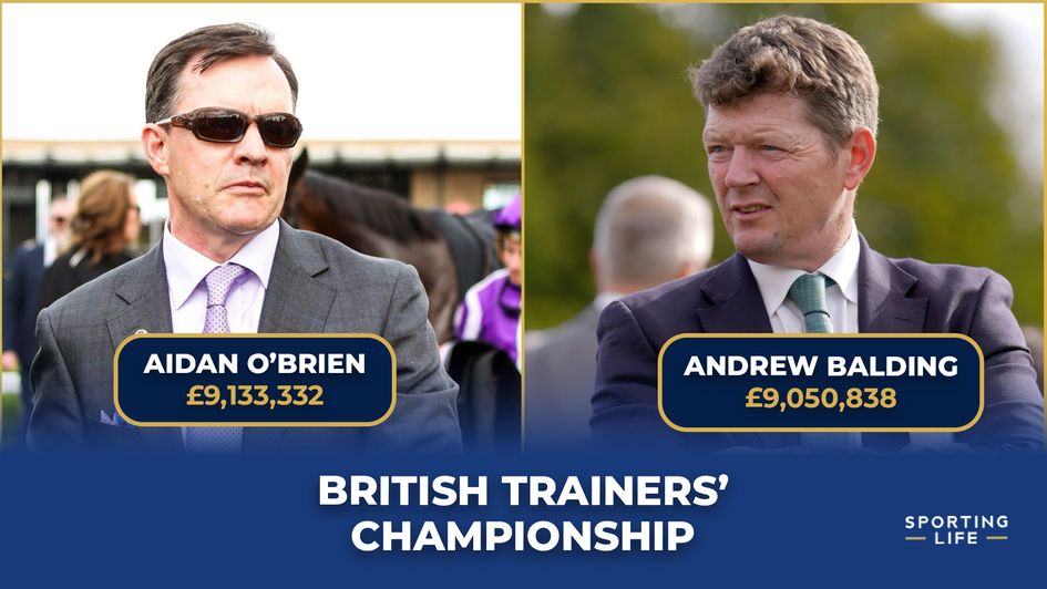 Aidan O'Brien and Andrew Balding are locked in battle