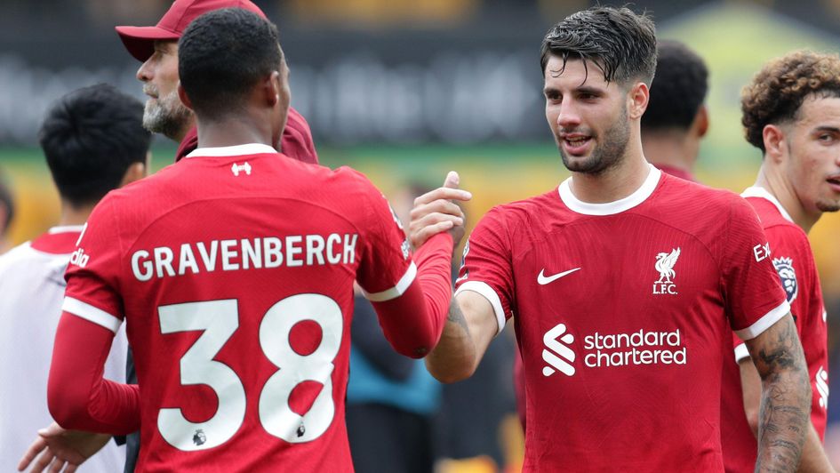 Ryan Gravenberch and Dominik Szoboszlai