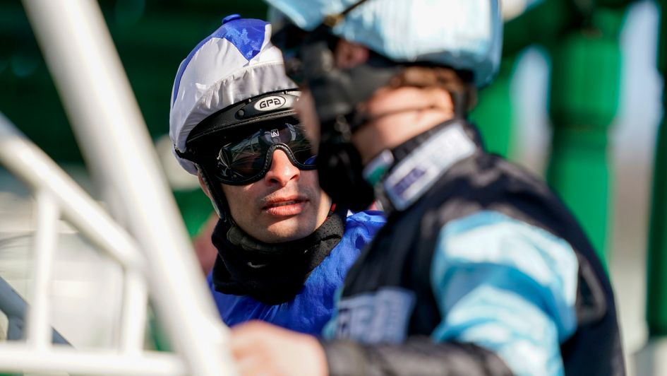 Silvestre de Sousa in the stalls before Bangkok's win