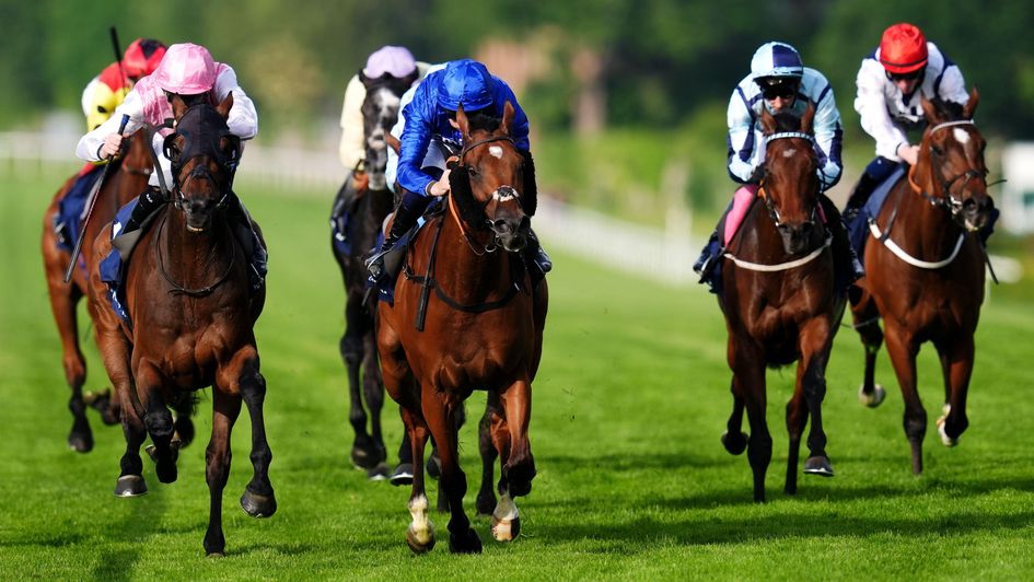 Dubai Future leads them home in the Henry II Stakes