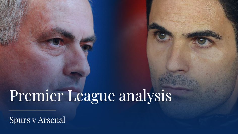 Tottenham v Arsenal preview: Jose Mourinho and Mikel Arteta look to be heading in opposite directions