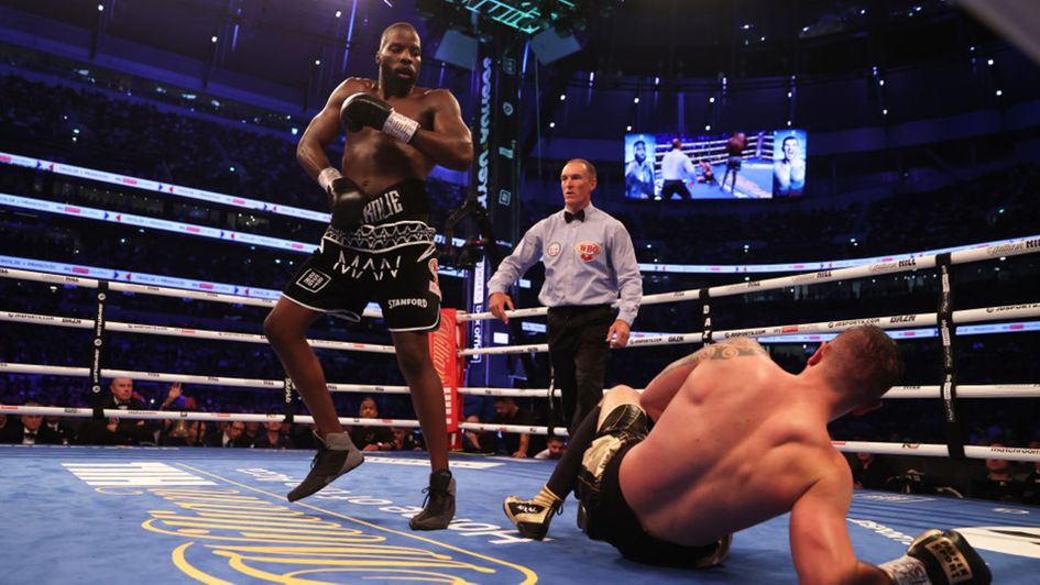 Lawrence Okolie will take centre stage on Sunday