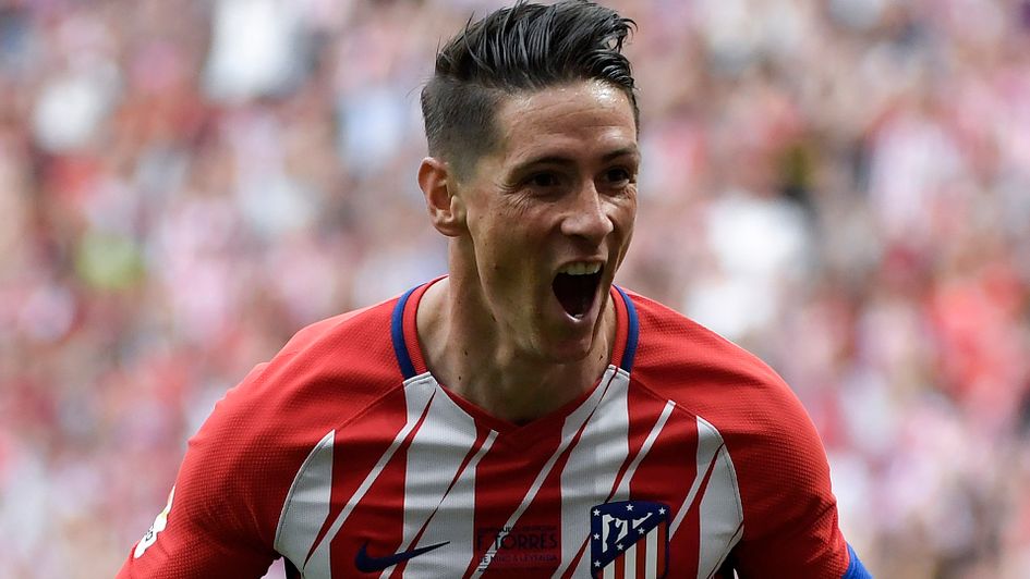 Fernando Torres celebrates