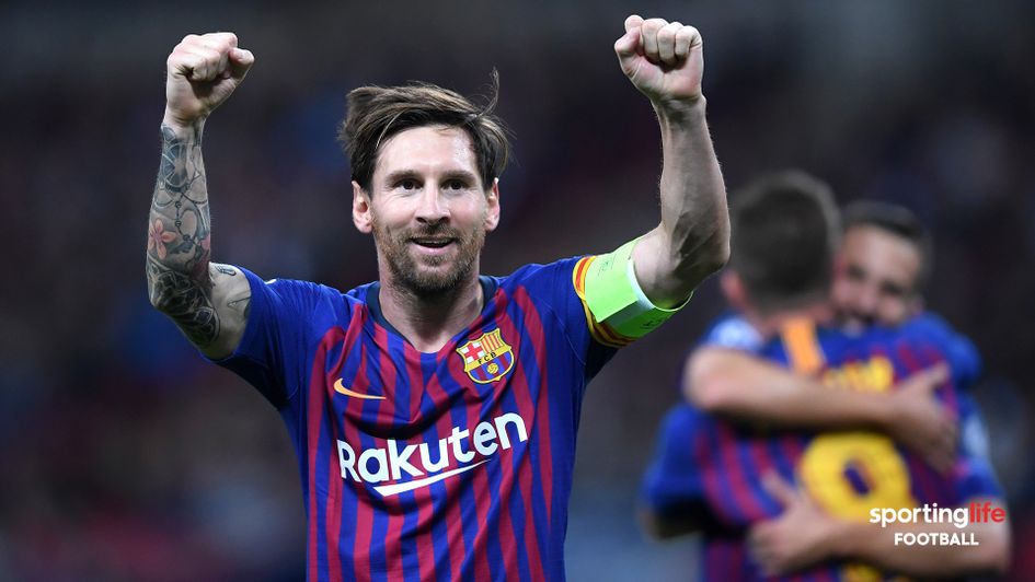 Celebrations for Lionel Messi