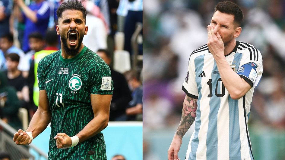 Saudi Arabia caused one of the biggest shocks in World Cup history
