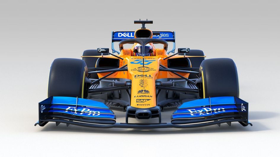 The new McLaren car for the 2019 season