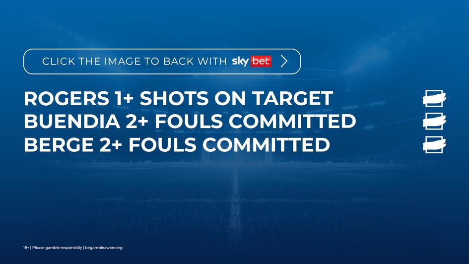 BACK OUR 12/1 BET BUILDER