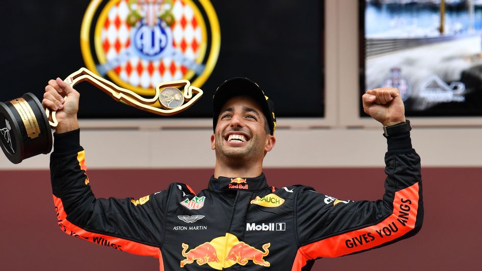 Celebration time for Daniel Riccardio