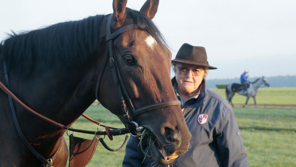 Criquette Head-Maarek pictured with Treve