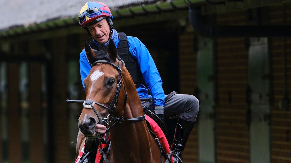 Frankie Dettori and Arrest at Epsom (Credit: John Hoy/The Jockey Club)