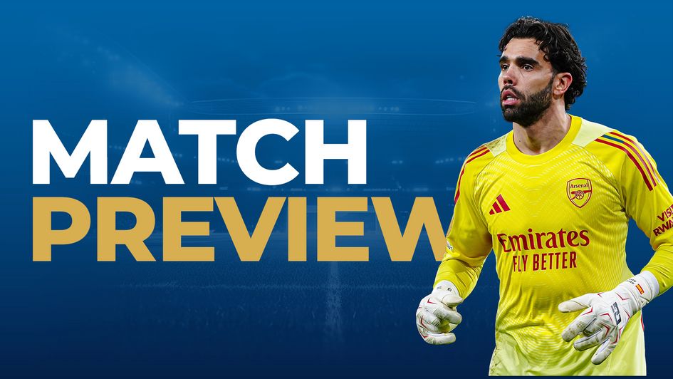 arsenal vs sporting - david raya