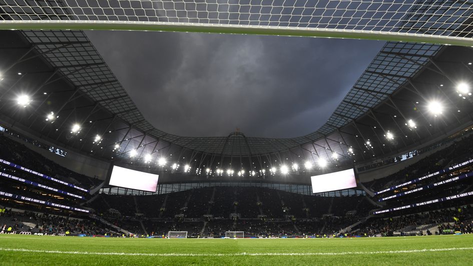 Spurs' new stadium ahead of Tottenham v Crystal Palace