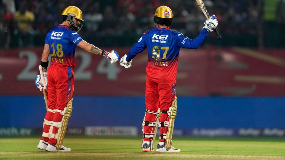 Virat Kohli and Rajat Patidar of Royal Challengers Bengaluru