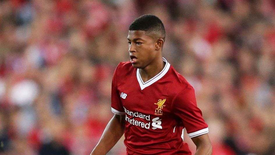 Young Liverpool striker Rhian Brewster
