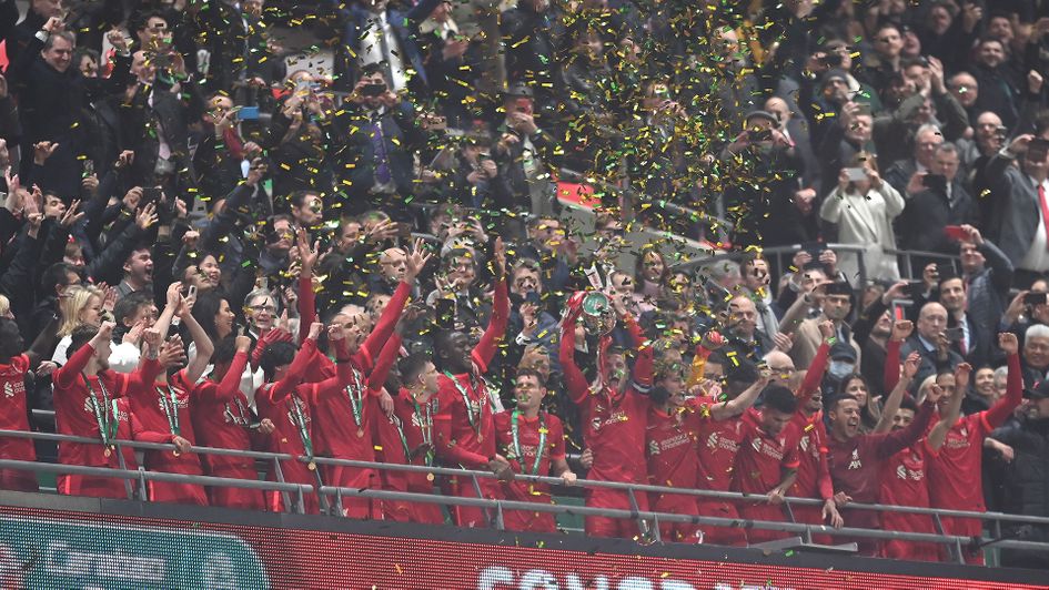 Liverpool lift the Carabao Cup