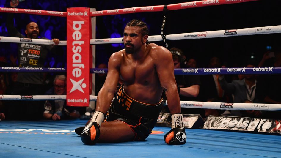 Haye suffered an Achilles injury when he fought Bellew last March