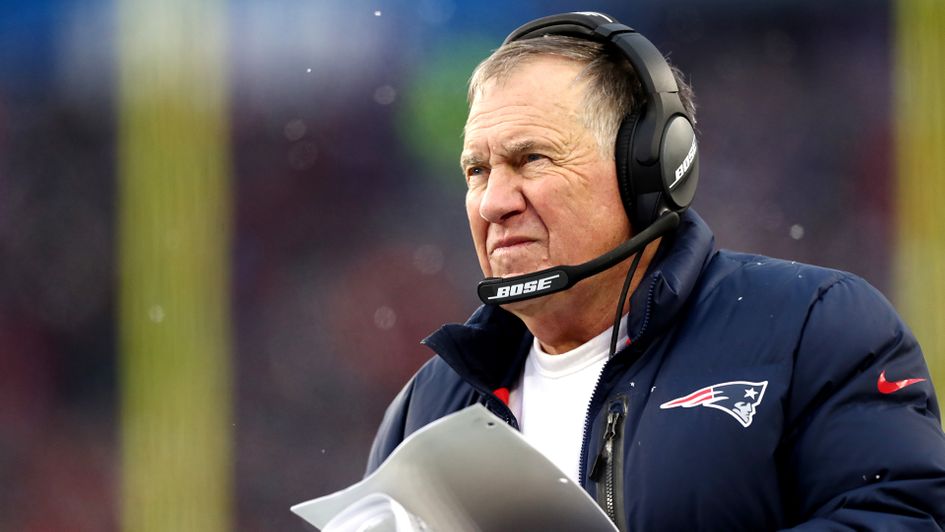 Head coach Bill Belichick of the New England Patriots