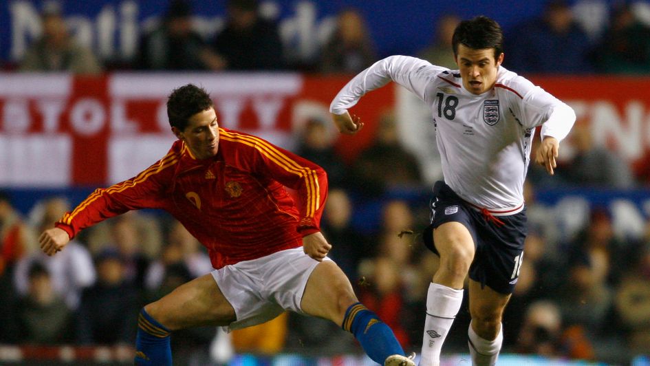 Joey Barton played against Spain